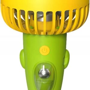 Portable Fan Cooling Airflow 1200mAh USB