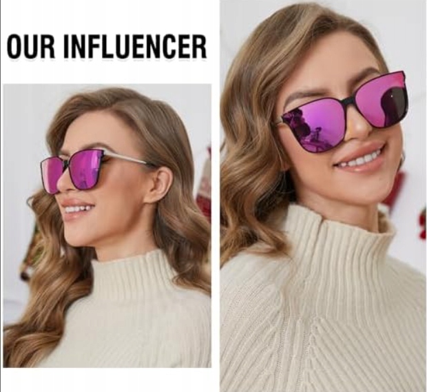 Okulary przeciwsłoneczne DUCO z polaryzacją modne lustrzane okulary retro - obrazek 2