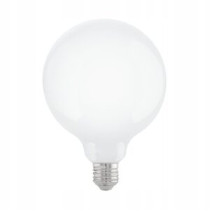 Żarówka LED E27 5,9W 2700K 806lm = 60W Mleczna ściemnialna Glob G125 Eglo