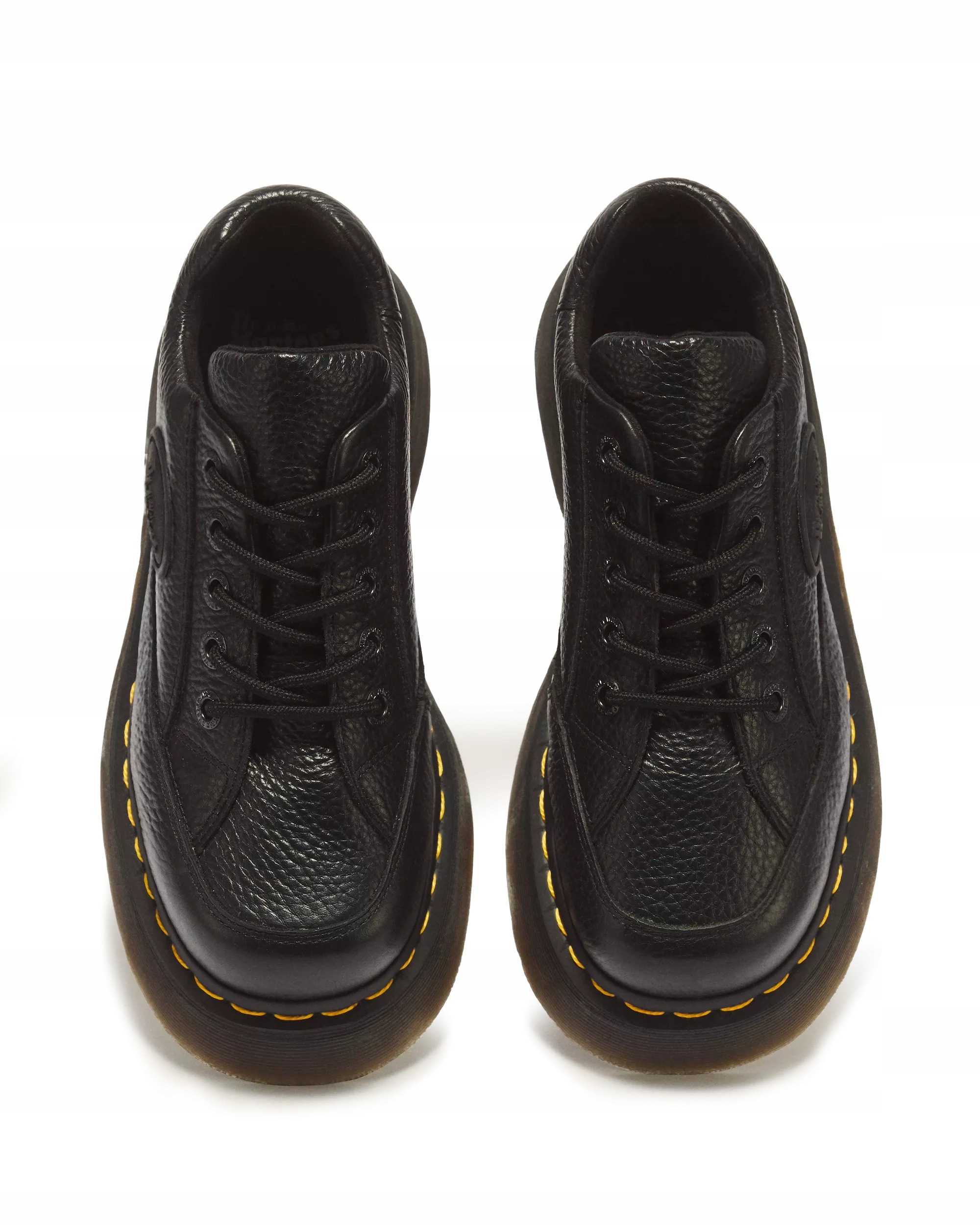 Dr. Martens Buzz 5-Eye Milled Nappa Skórzane Czarne Platforma rozmiar 37 - obrazek 4
