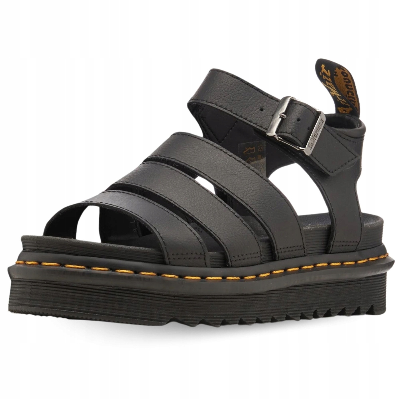 Czarne Buty Damskie Sportowe Dr. Martens r.37 - obrazek 9