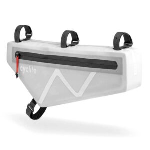 CYCLITE Frame Bag /02 Torba rowerowa na ramę 2,8L srebrna wodoodporna