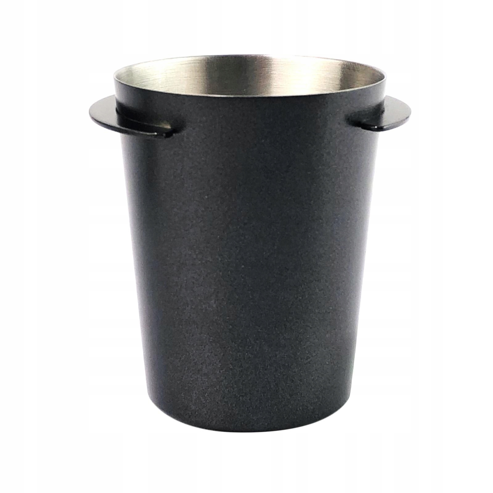 Pojemnik do dozowania kawy do ekspresu, ze stali nierdzewnej, czarny, 51 mm - obrazek 9