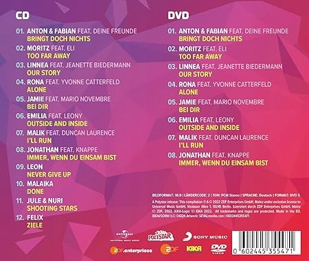 Dein Song 2022 - Die Limitierte Fanbox Various CD - obrazek 2