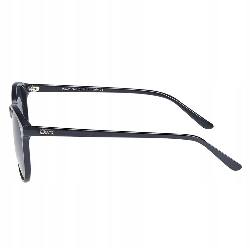 Okulary przeciwsłoneczne damskie DUCO Retro Round z polaryzacją DC1230 - obrazek 2
