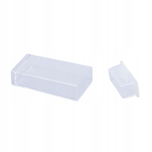 Organizer Plastikowy 26×50 mm Małe Pudełko Pojemnik na Drobiazgi Zamykany - obrazek 2