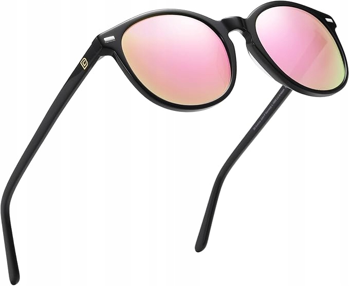 DUCO Damskie Okulary Przeciwsłoneczne Retro Polaryzacyjne DC1230 UV400