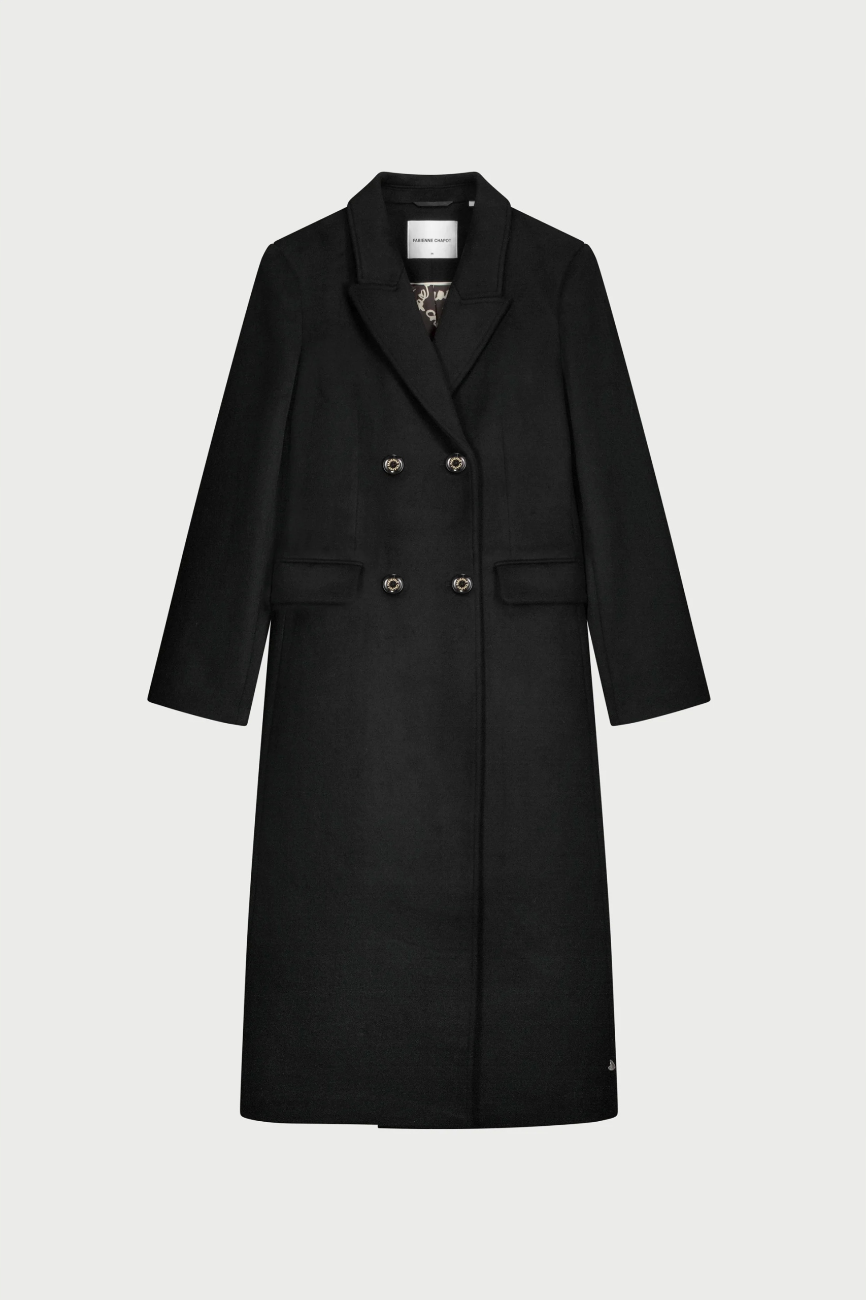 Fabienne Chapot Sophia Coat Black płaszcz damski roz 36 nowy - obrazek 6