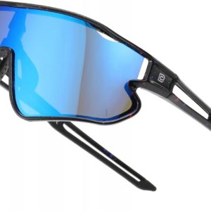 Okulary DUCO dziecięce przciwsłoneczne sportowe UV400 polaryzacja 8-16 lat