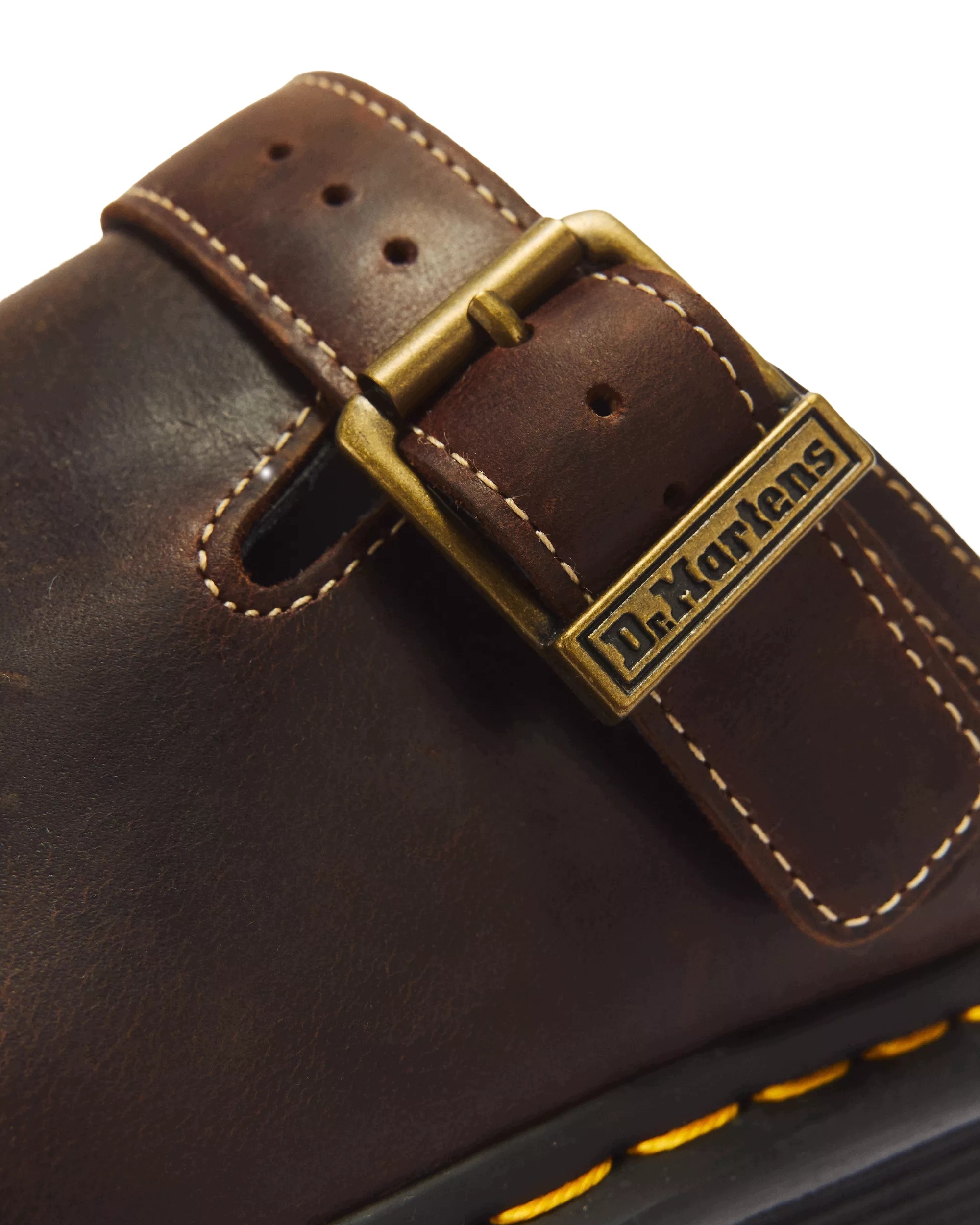 Dr. Martens Zebzag Mule Crazy Horse 44041200 Skórzane Unisex rozmiar 45 - obrazek 4