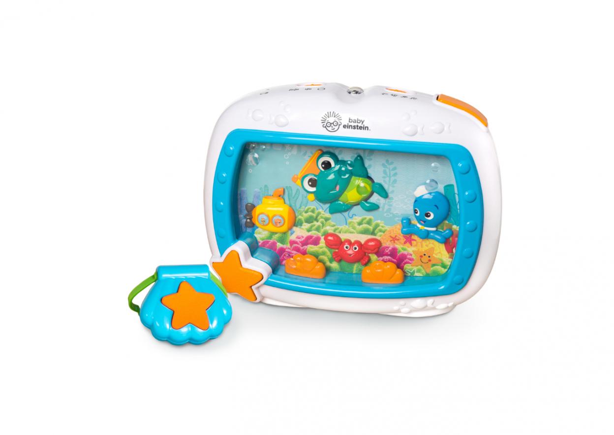 Baby Einstein Lampka nocna z pozytywką efekty świetlne i dźwiękowe - obrazek 3
