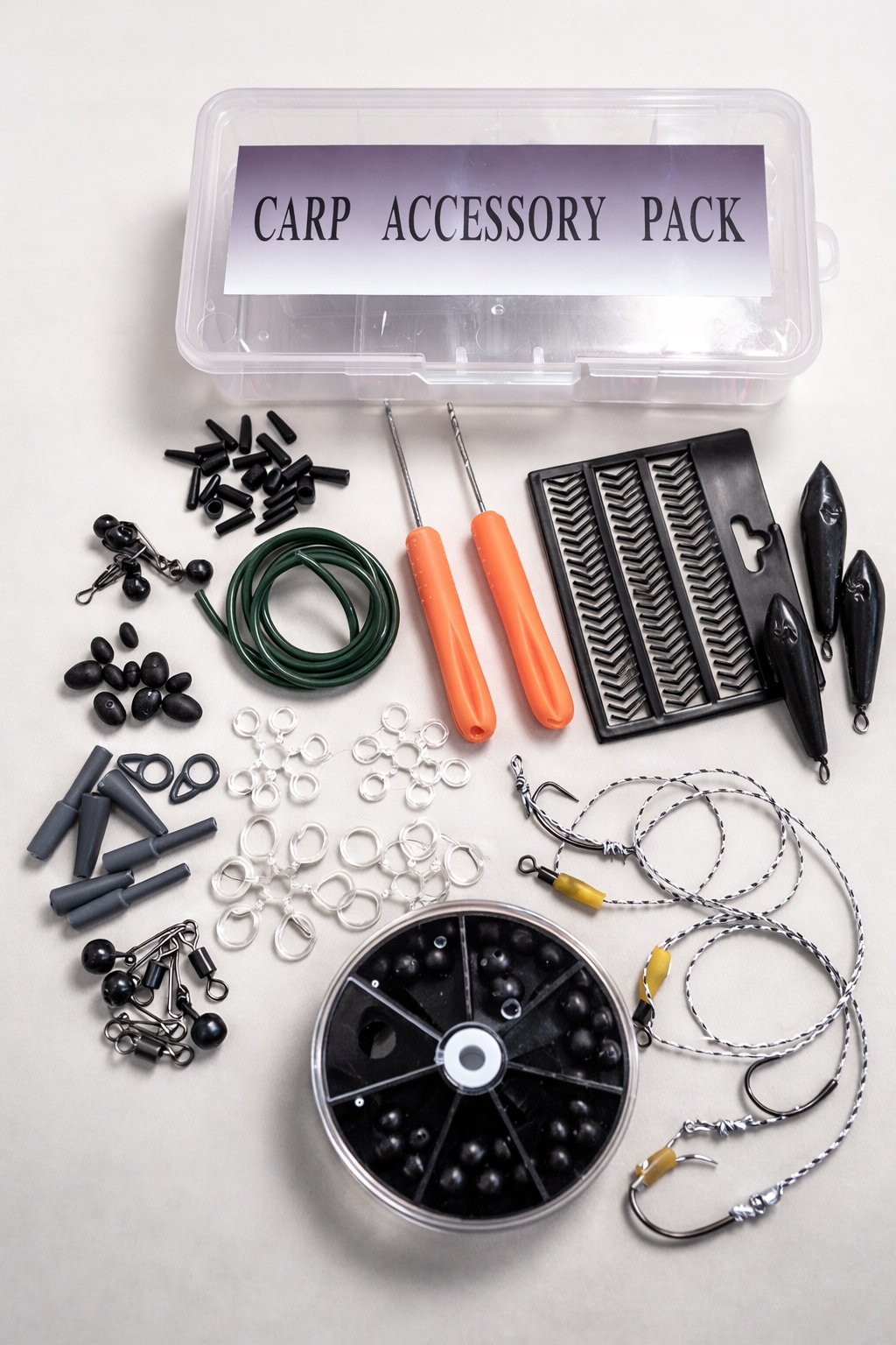 Zestaw akcesoriów karpiowych CARP ACCESSORY PACK – komplet wędkarski