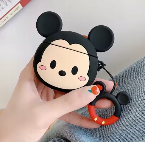 Silikonowe etui z motywem Myszki Miki Disneya do słuchawek AirPods 1 i 2