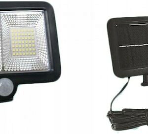 Lampa Solarna LED 100 LED Czujnik Ruchu IP65 Zewnętrzna 260 lm
