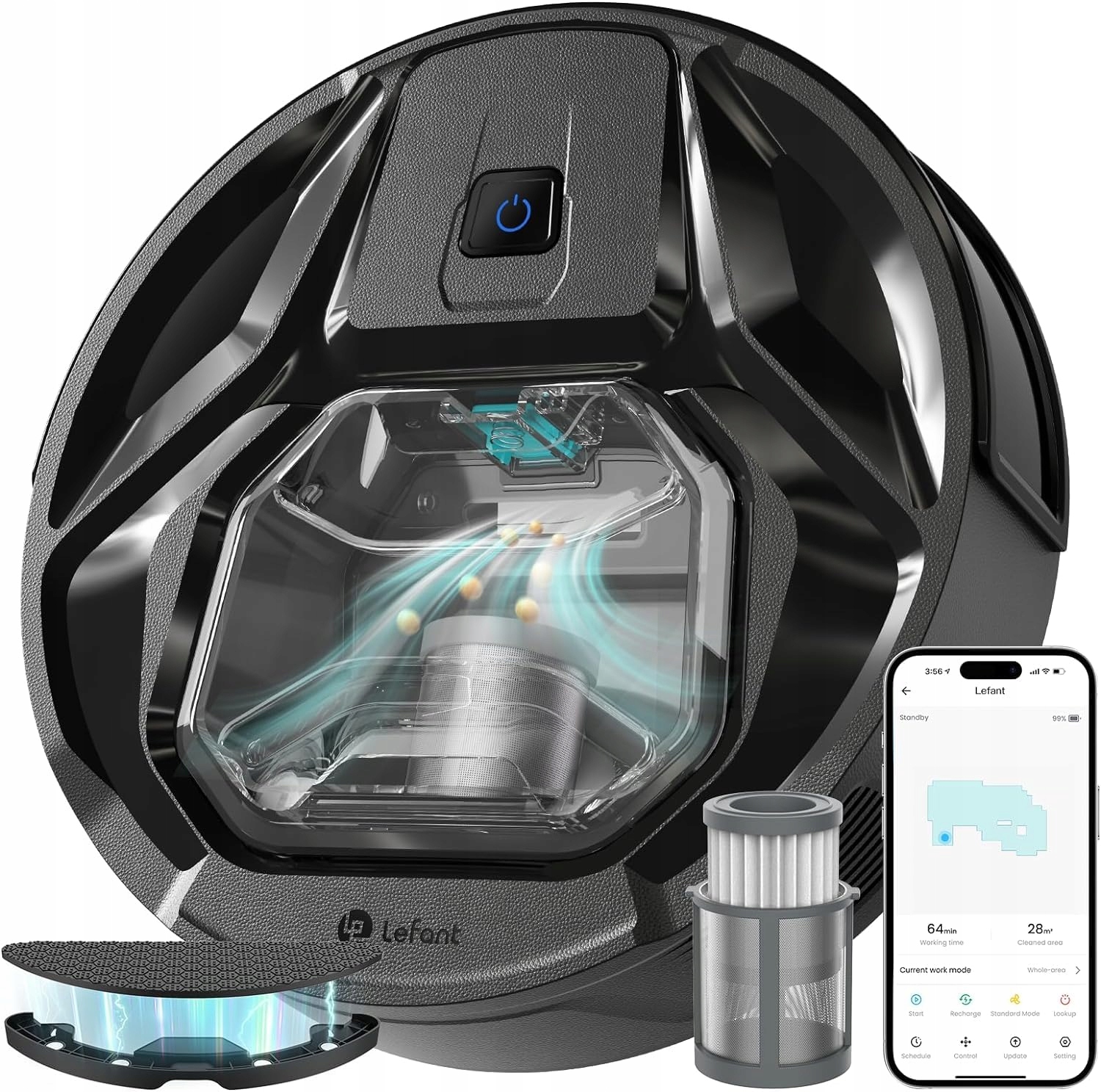 ROBOT ODKURZAJĄCY LEFANT M320