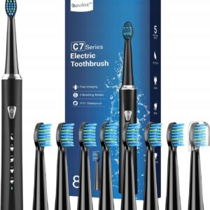 Coulax C7 Series Toothbrush elektryczna szczoteczka do zębów M304 czarna