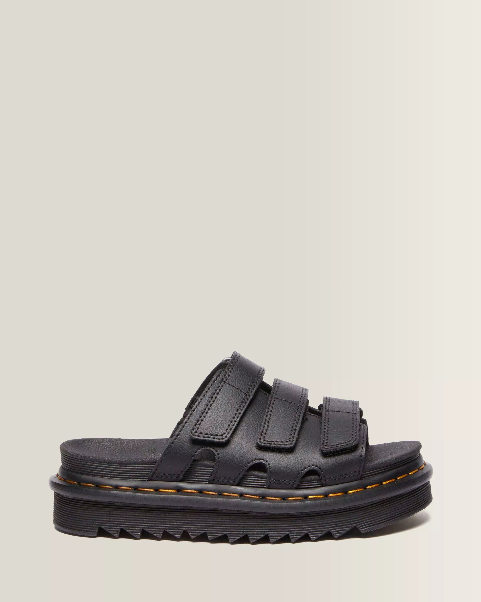 Dr. Martens Raine Slide Athena Sandały Klapki Skórzane Czarne 39