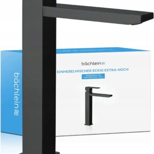 Bateria umywalkowa stojąca Bächlein czarny