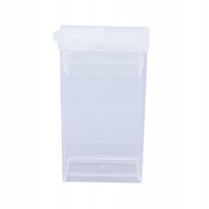 Organizer Plastikowy 26×50 mm Małe Pudełko Pojemnik na Drobiazgi Zamykany