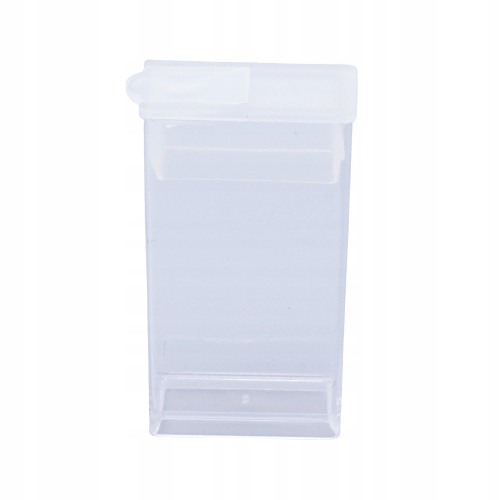 Organizer Plastikowy 26×50 mm Małe Pudełko Pojemnik na Drobiazgi Zamykany